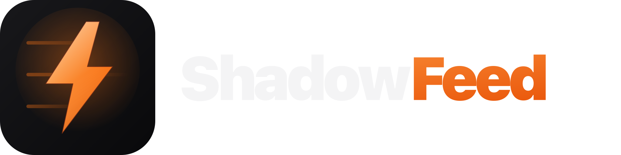 ShadowFeed horizontal, dark