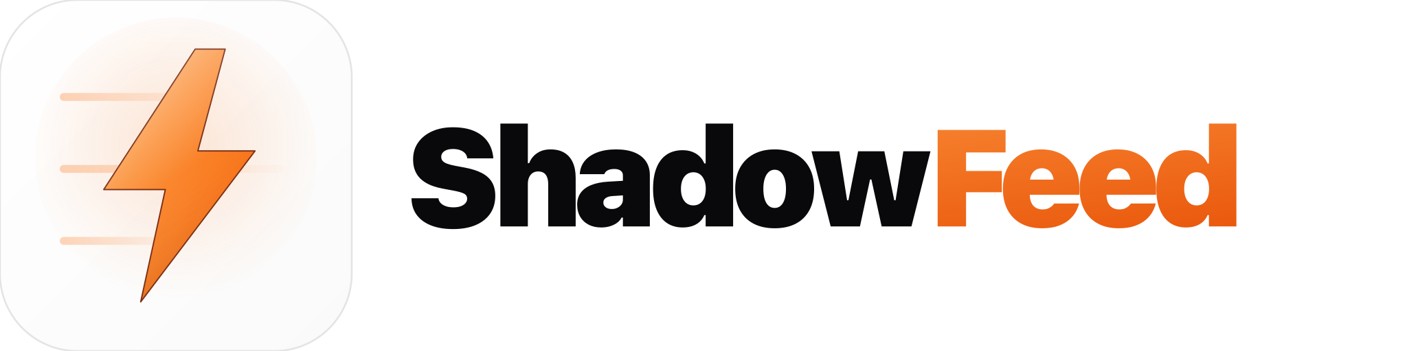 ShadowFeed horizontal, light