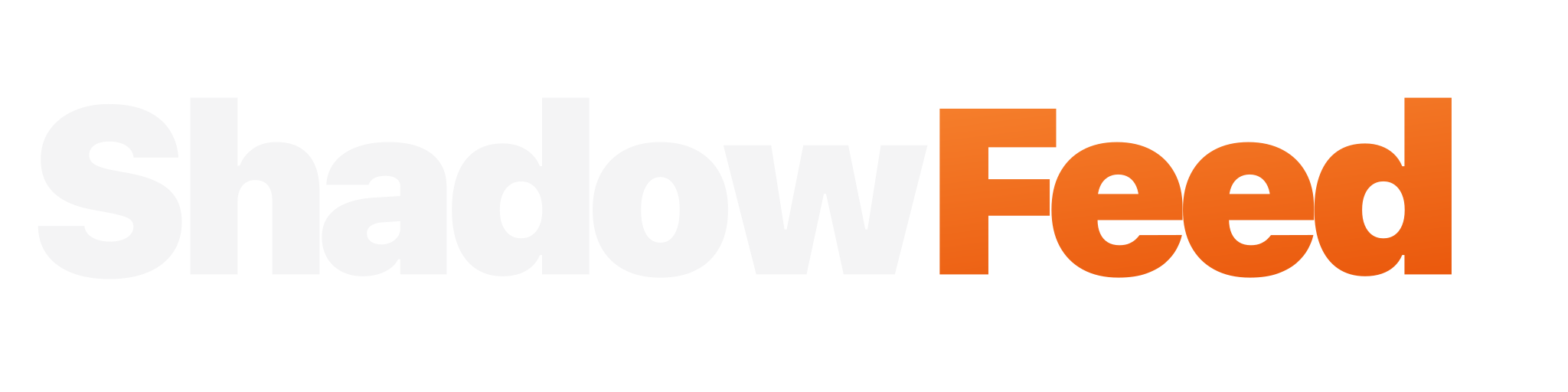 ShadowFeed wordmark